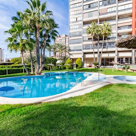 Apartment Flat With Panoramic Views, With Garage And Pool Benidorm