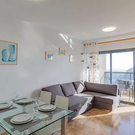 Flat With Panoramic Views, With Garage And Pool * Benidorm